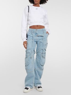Jeans a vita bassa Off-white