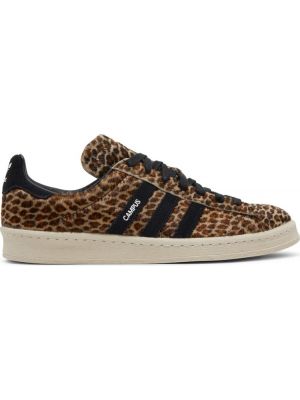 Леопардовые кроссовки Adidas черные