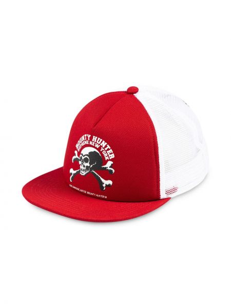 Tinklinis kepurė su snapeliu Supreme raudona