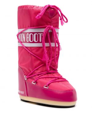 Sněžné boty Moon Boot růžové