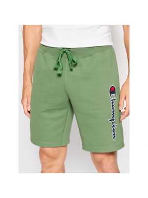 Pantaloni scurți de sport Champion verde