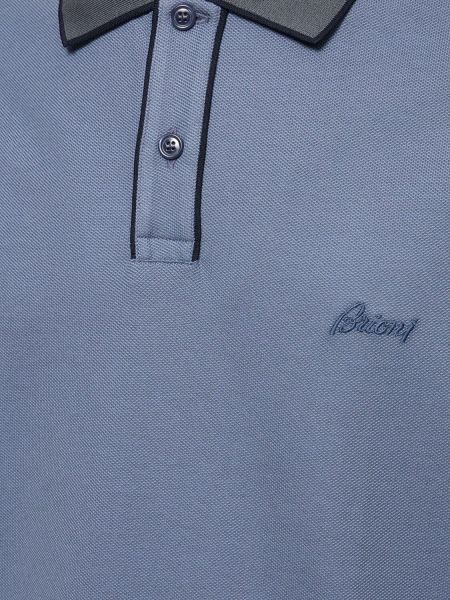 Памучна поло тениска Brioni