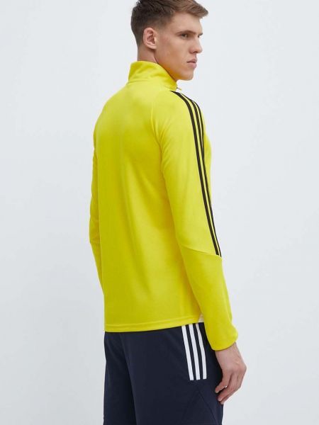 Свитер с аппликацией Adidas Performance желтый