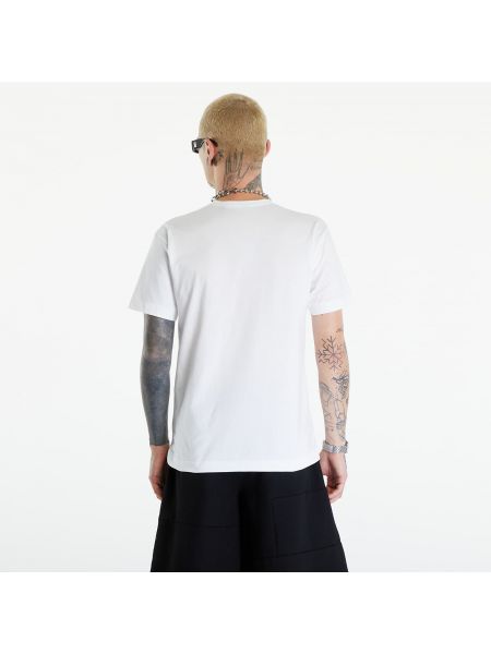 Μπλούζα με σχέδιο με κοντό μανίκι Comme Des Garçons Play λευκό
