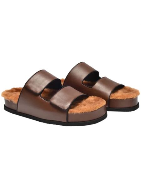 Sandalias de cuero Neous marrón