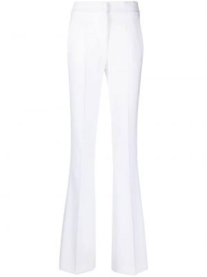 Pantalon taille haute large Genny blanc