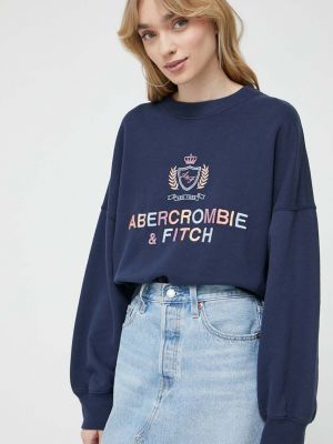 Pulover Abercrombie & Fitch modra