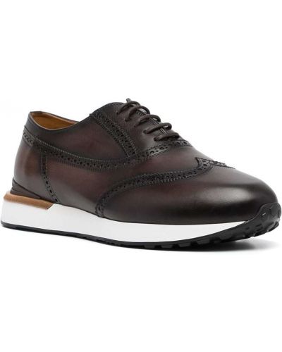 Zapatos oxford con cordones Magnanni marrón