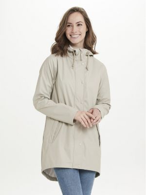 Giacca impermeabile Weather Report beige