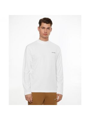 Camiseta de punto Calvin Klein blanco