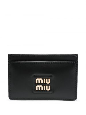 Kožená peněženka Miu Miu