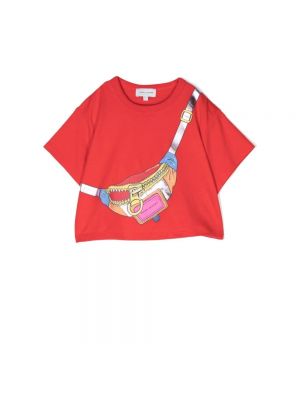 Koszulka Little Marc Jacobs czerwona