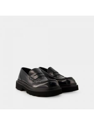 Lack loafer Dolce & Gabbana schwarz
