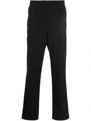 Rovné kalhoty s vysokým pasem Hevo černé