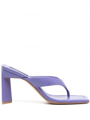 Sandales à bouts carrés Senso violet