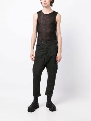 Asymetrické kalhoty na zip 11 By Boris Bidjan Saberi černé