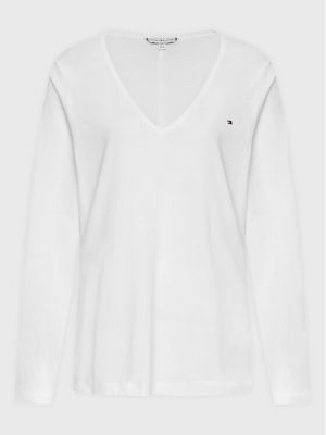 Блуза Tommy Hilfiger Curve бяло