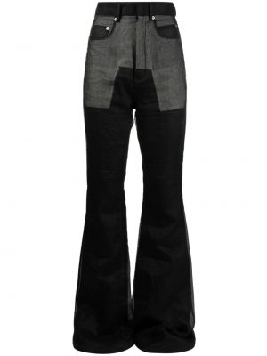 High waist bootcut jeans ausgestellt Rick Owens