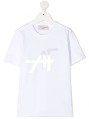 T-shirt for piger Alberta Ferretti Kids hvid