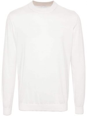 Pamučni džemper Eleventy bijela