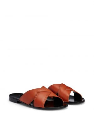Kožené sandály Giuseppe Zanotti