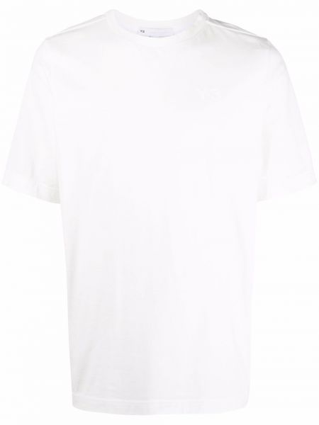 T-shirt di cotone oversize Y-3 bianco