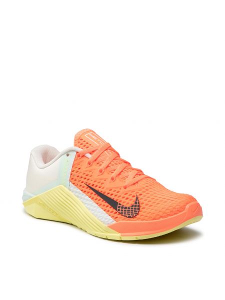 Buty NIKE - Metcon 6 AT3160 800 Broght Mango/Dk Smoke Grey