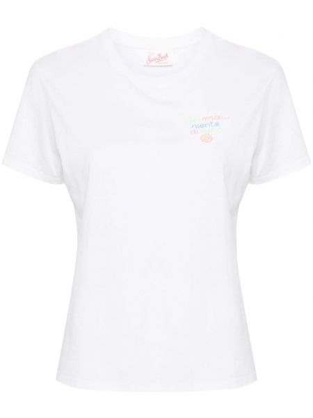 T-shirt en coton Mc2 Saint Barth blanc