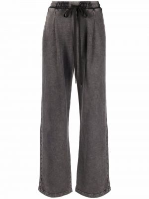 Rovné kalhoty R13 šedé