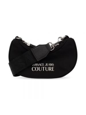 Torba sportowa Versace Jeans Couture czarna