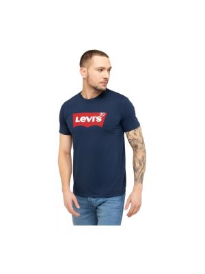 Koszulka z krótkim rękawem Levi's niebieska