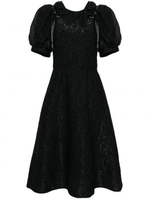 Midi šaty Simone Rocha čierna