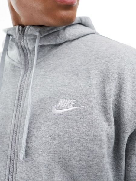 Куртка с капюшоном Nike серая