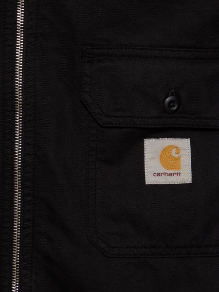 Medvilninė marškiniai Carhartt Wip juoda
