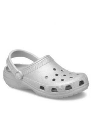 Sandales Crocs argenté