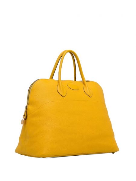 Ceļojumu soma Hermès Pre-owned dzeltens
