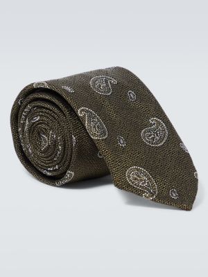 Cravatta di seta di cotone Lardini