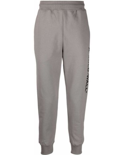 Pantaloni con stampa A-cold-wall* grigio