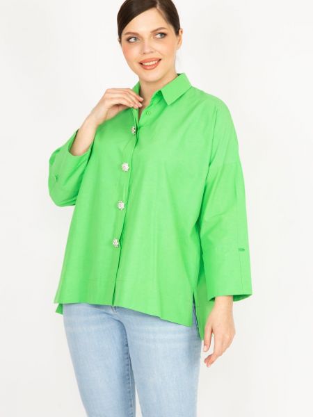 Риза с копчета şans зелено