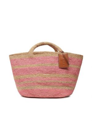 Плажна чанта Manebì розово