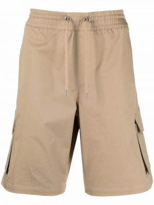 Shorts cargo avec poches Neil Barrett marron
