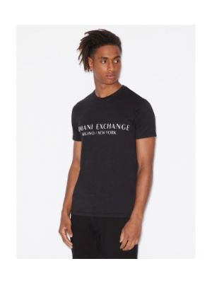 T-shirt slim Armani Exchange noir