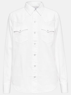 Rifľová košeľa Polo Ralph Lauren biela