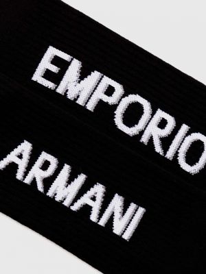 Nogavice Emporio Armani Underwear črna