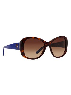 Okulary przeciwsłoneczne gradientowe Lauren Ralph Lauren brązowe