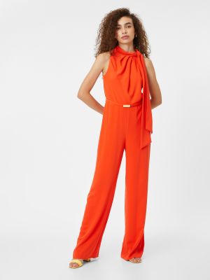 Ολόσωμη φόρμα Lauren Ralph Lauren πορτοκαλί