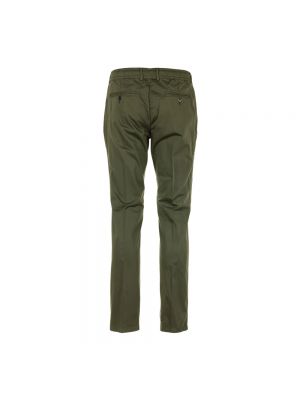 Pantalones chinos slim fit Cruna verde