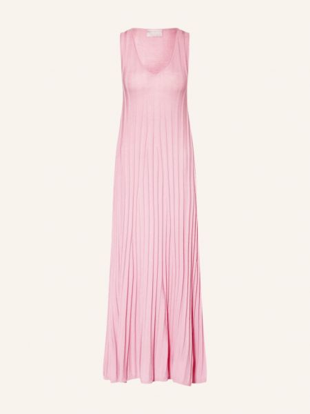Dzianinowa sukienka Hemisphere różowa