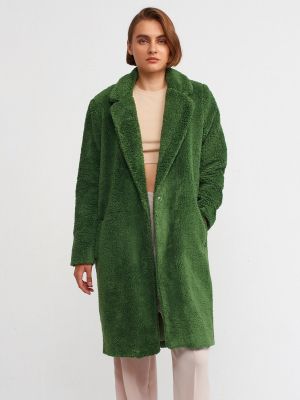 Палто Dilvin зелено