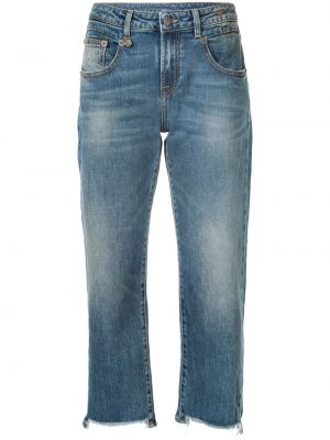 Straight jeans R13 blau